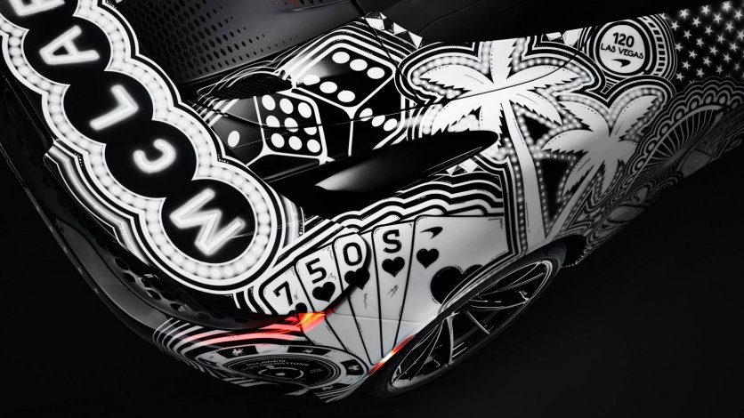 McLaren 750S Spider "Project Viva" - design skrojony pod Las Vegas