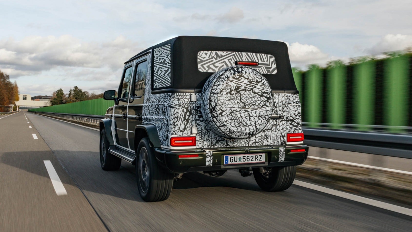 Mercedes G Cabriolet teaser