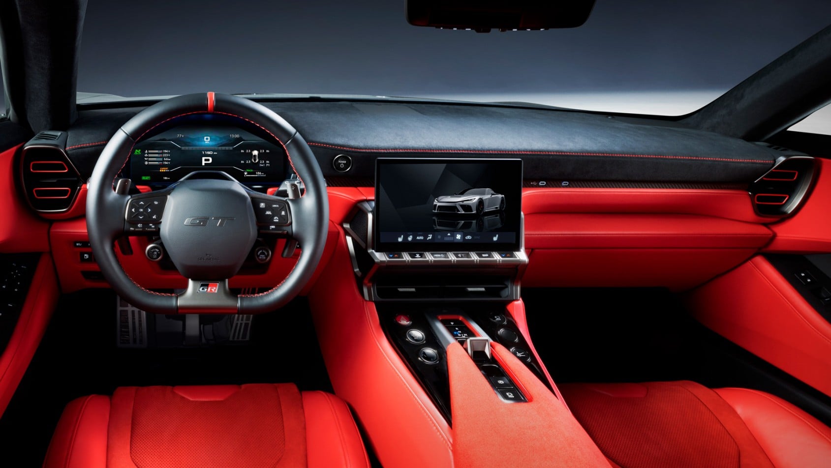 Toyota GR GT wnętrze