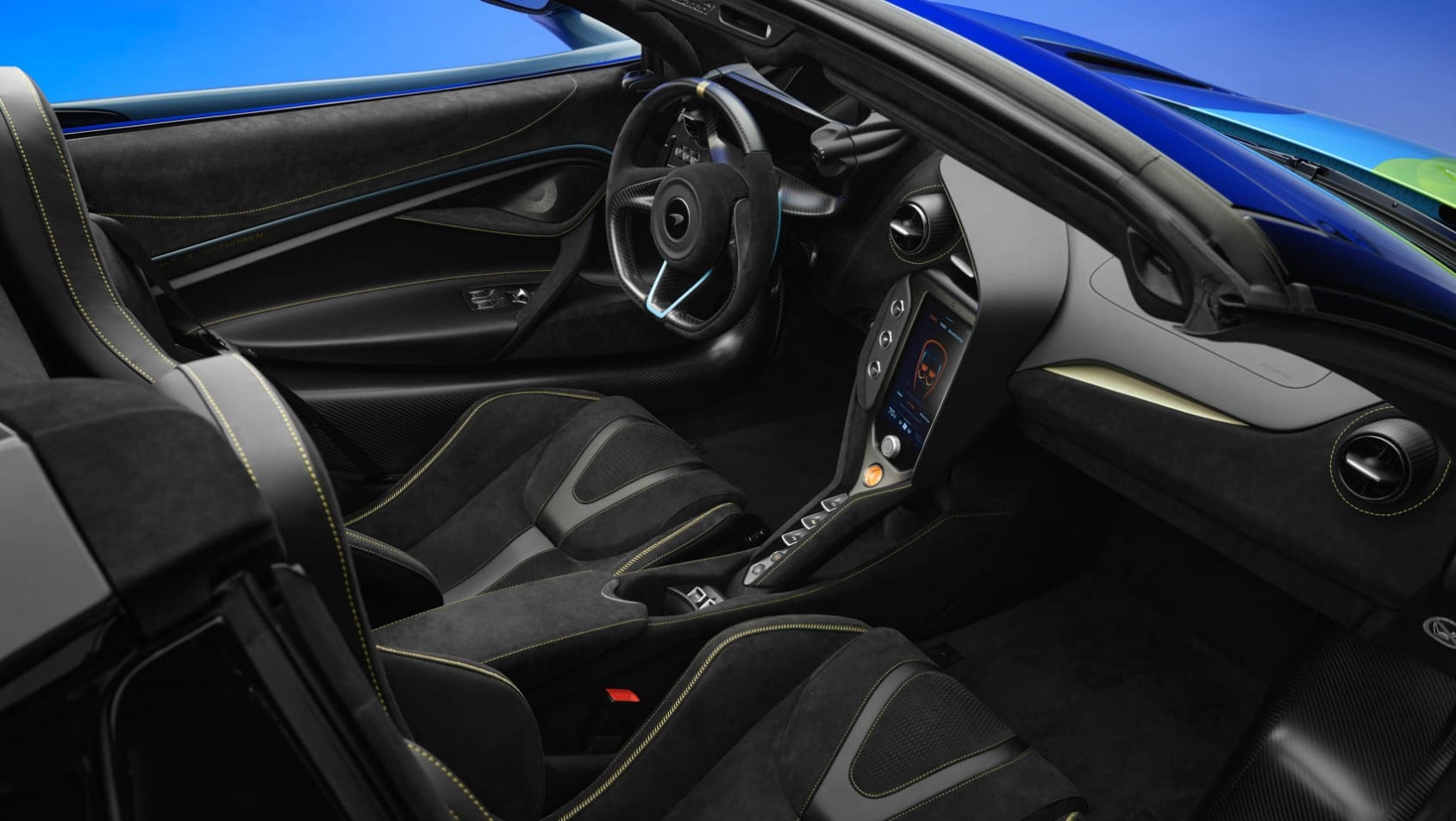 McLaren 750S Chromology wnętrze