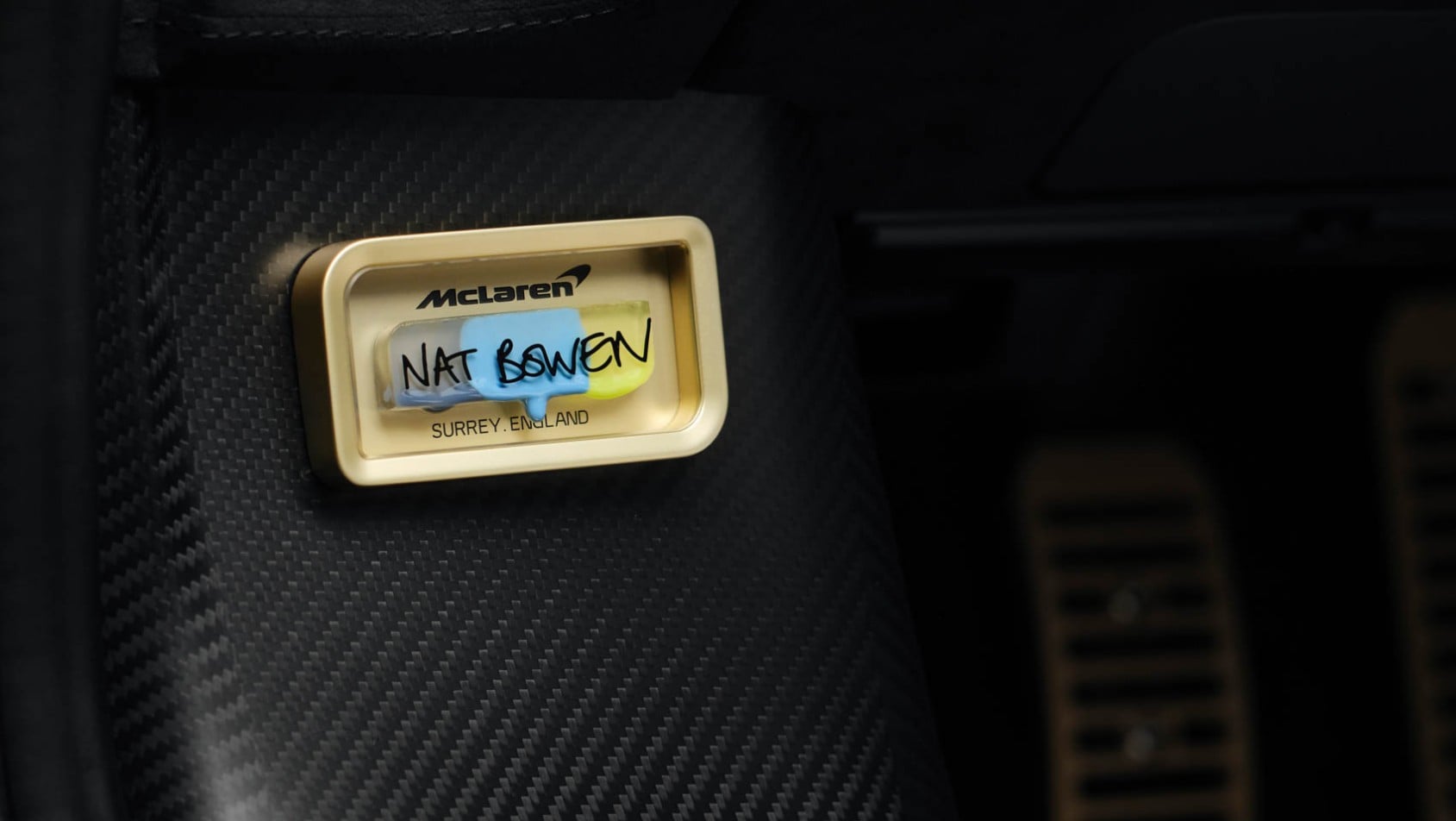 McLaren 750S Chromology detal