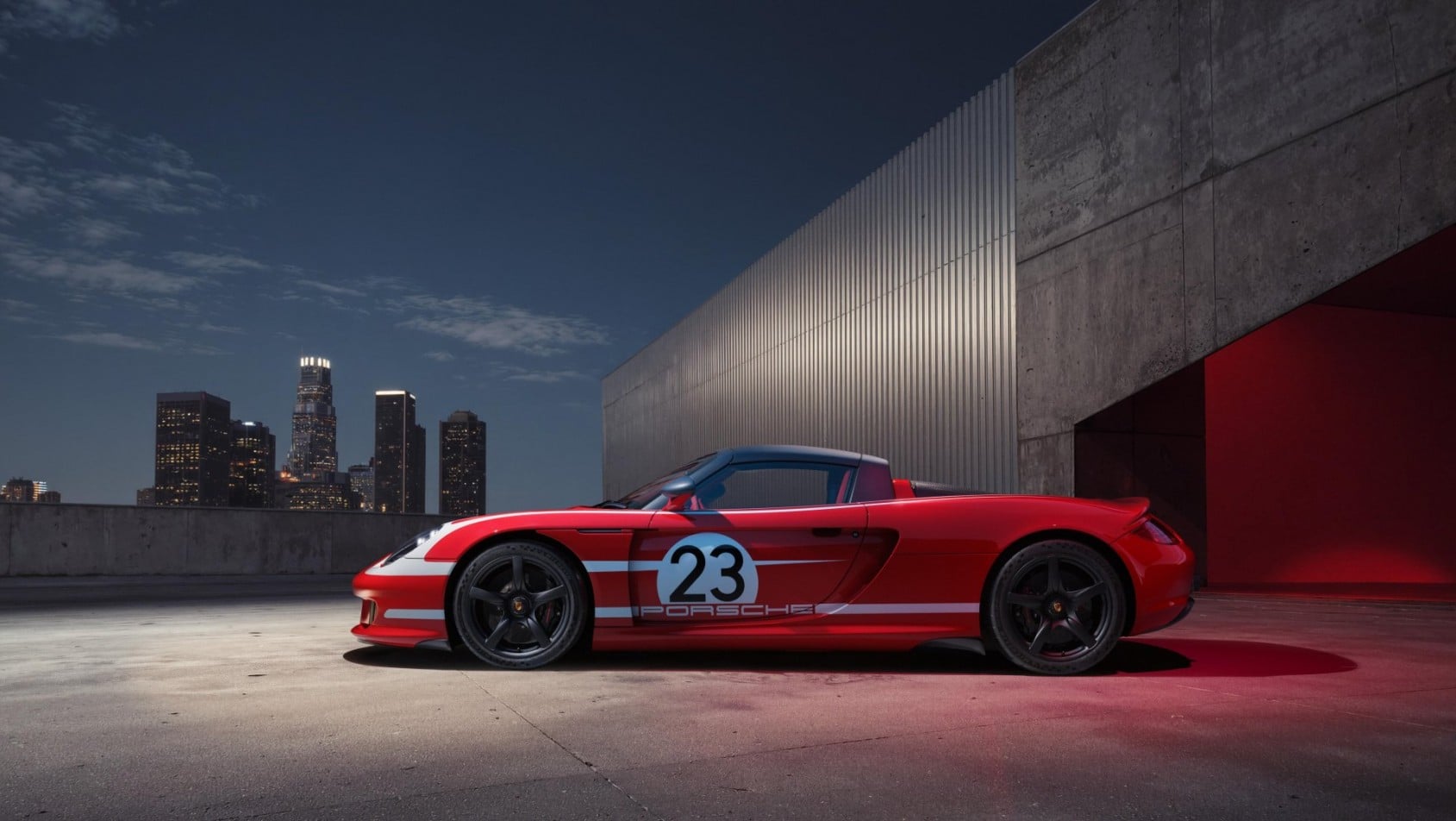 Porsche Carrera GT Salzburg Design sylwetka