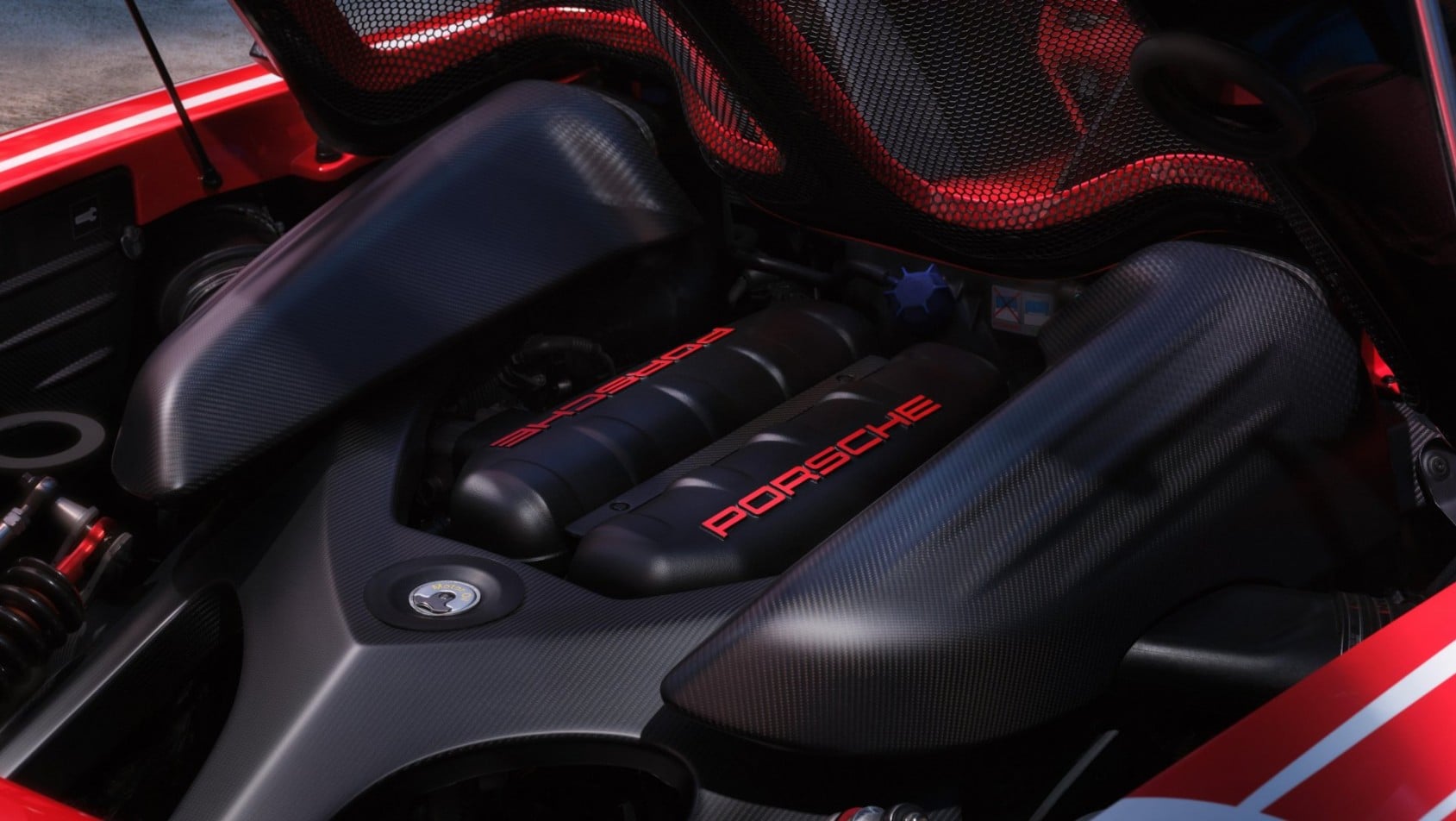 Porsche Carrera GT Salzburg Design silnik