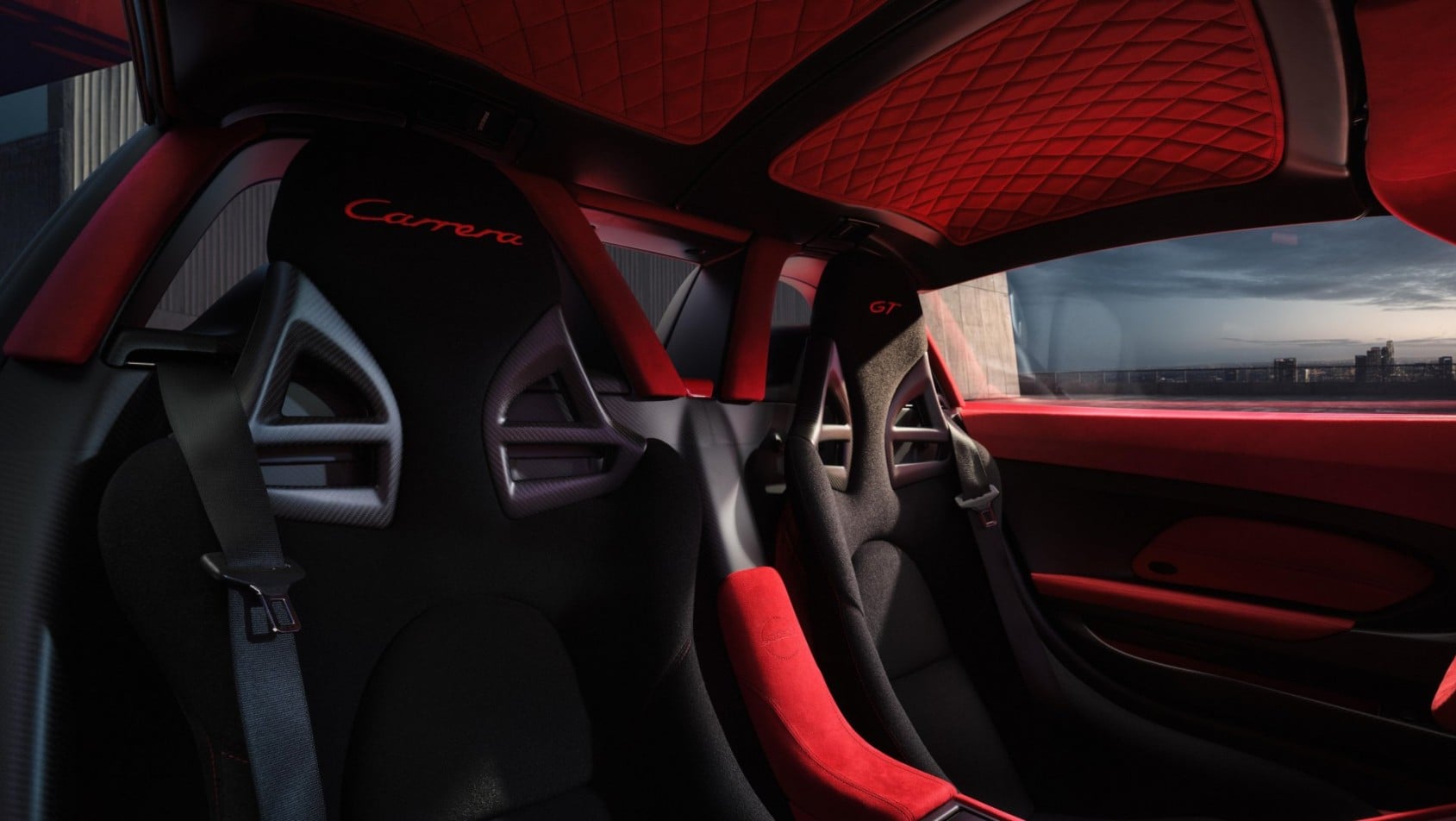 Porsche Carrera GT Salzburg Design fotele