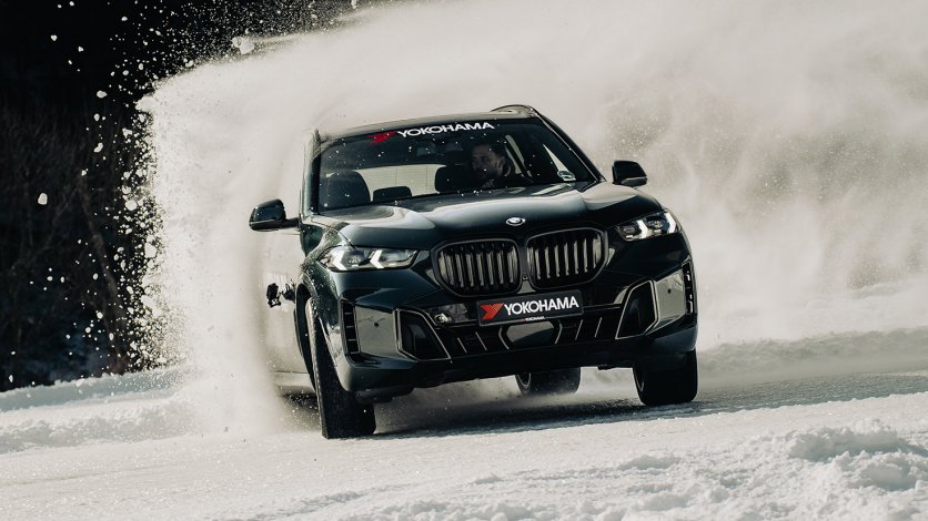 Test zimowej opony Yokohama Advan Winter V907 na śniegu w alpejskich warunkach