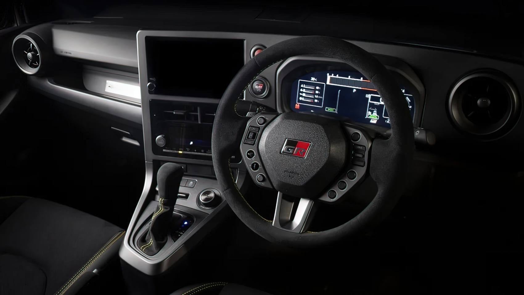 Toyota GR Yaris Morizo RR wnętrze
