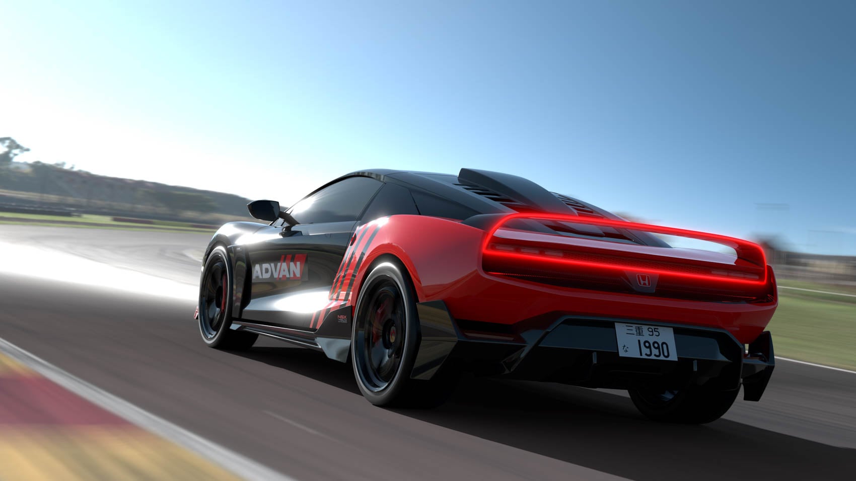 Honda NSX Honda NSX Tribute by Italdesign tył