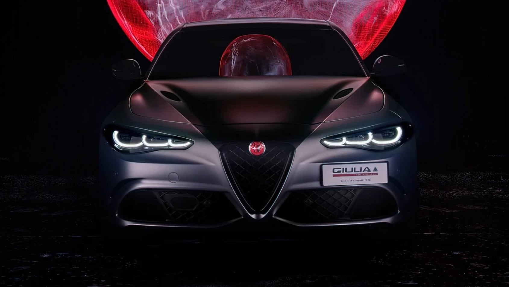 Alfa Romeo Giulia Quadrifoglio Luna Rossa design