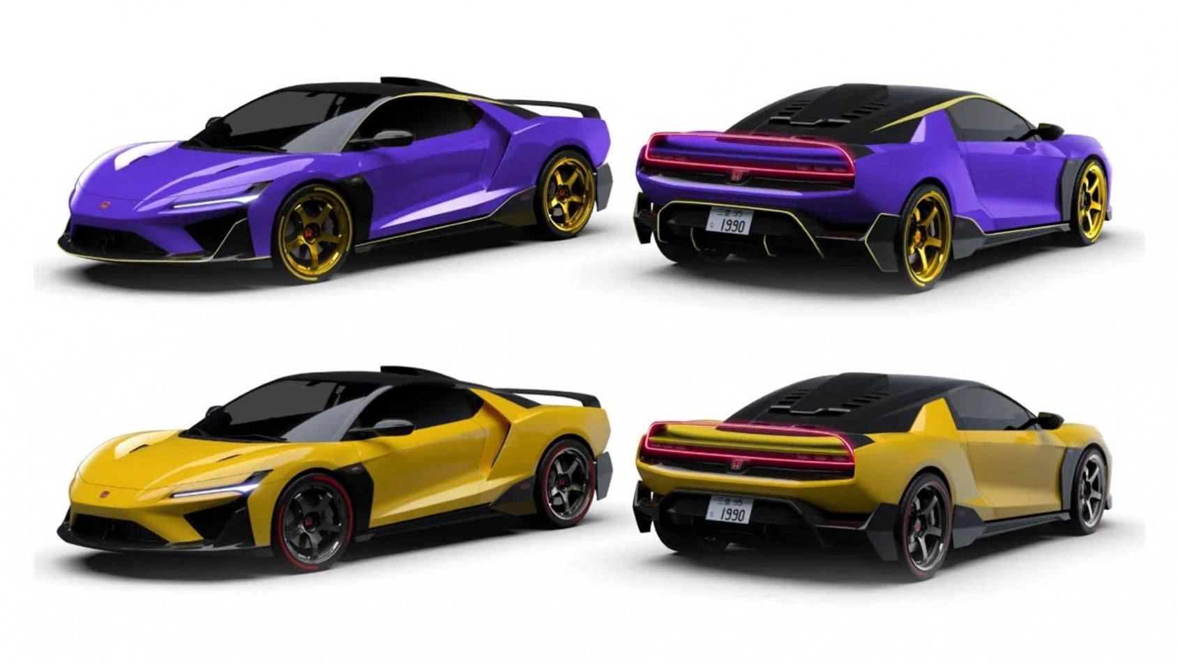 Honda NSX Tribute by Italdesign konfiguracje