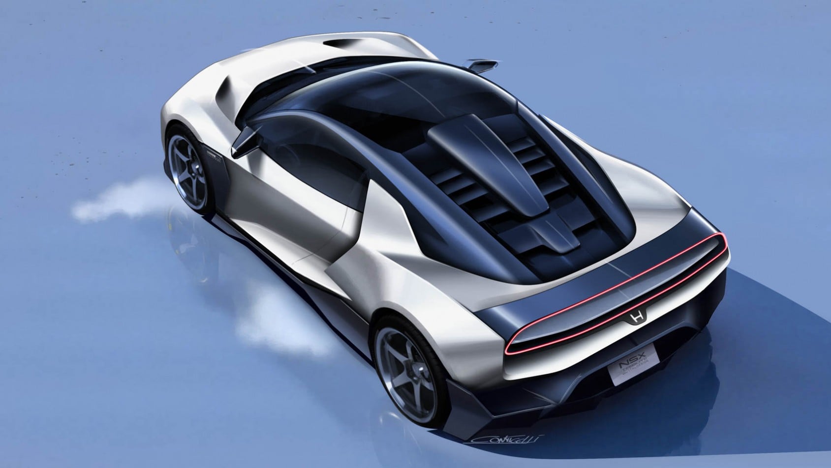 Honda NSX Tribute by Italdesign design