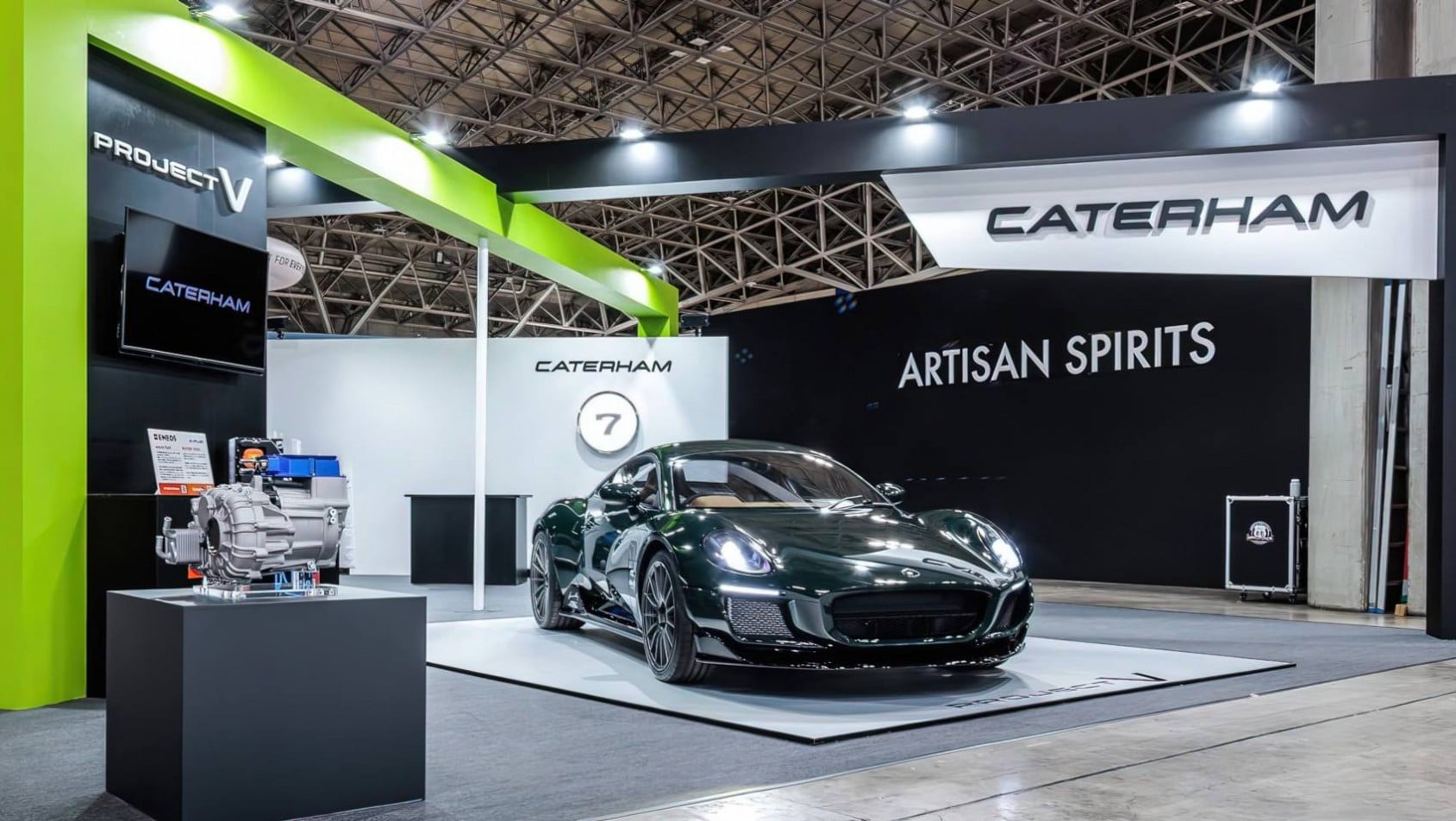 Caterham Project V prototyp prezentacja