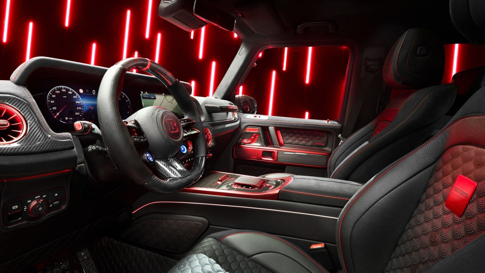 Brabus 900 Rocket wnętrze