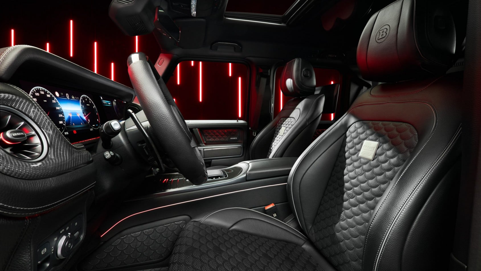 Brabus 900 Rocket wykończenie