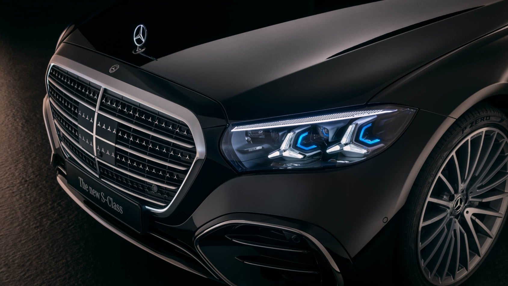 2026 Mercedes-Benz klasa S światła przód