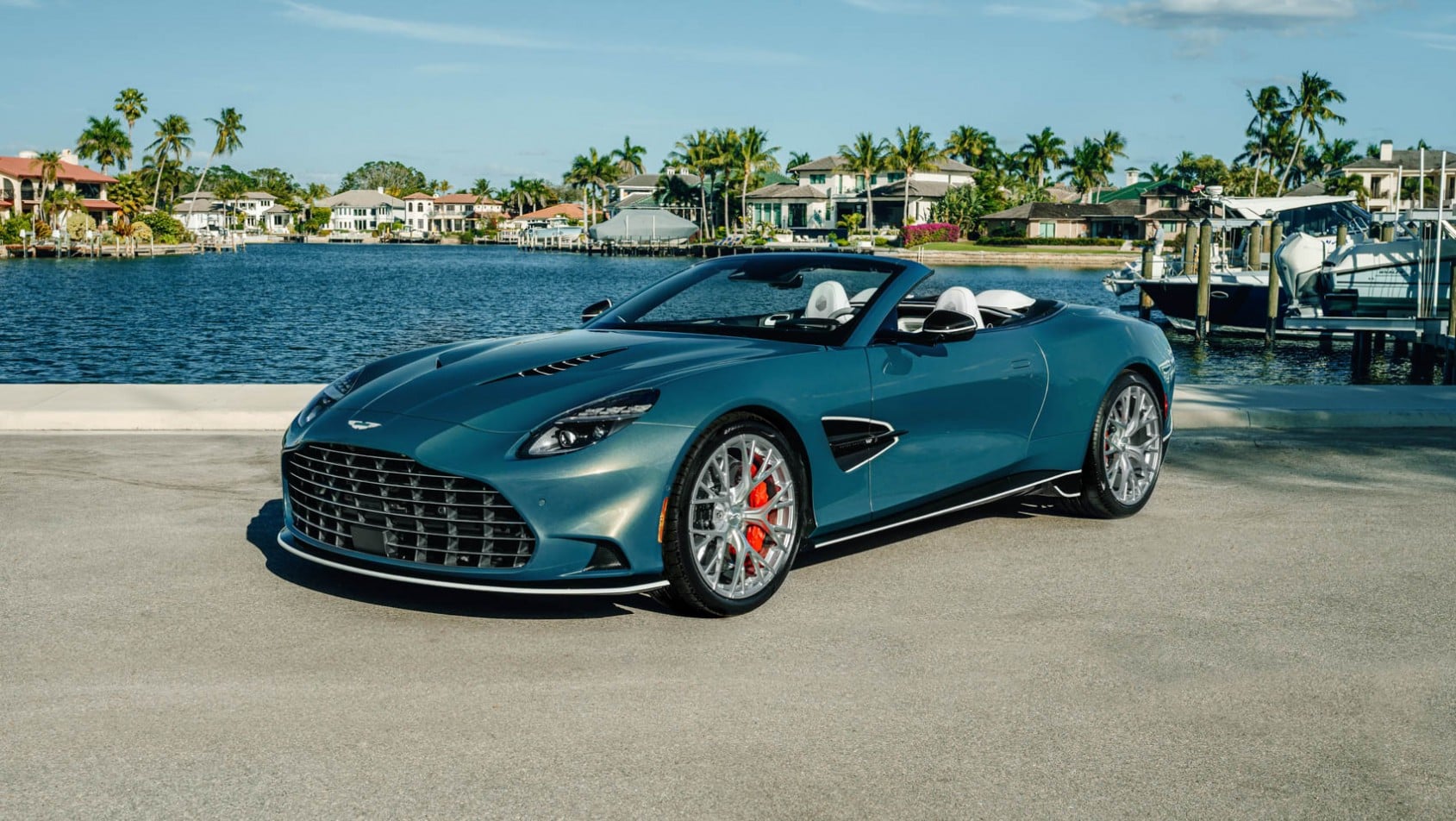 Aston Martin Vanquish Volante Wave edition prezentacja