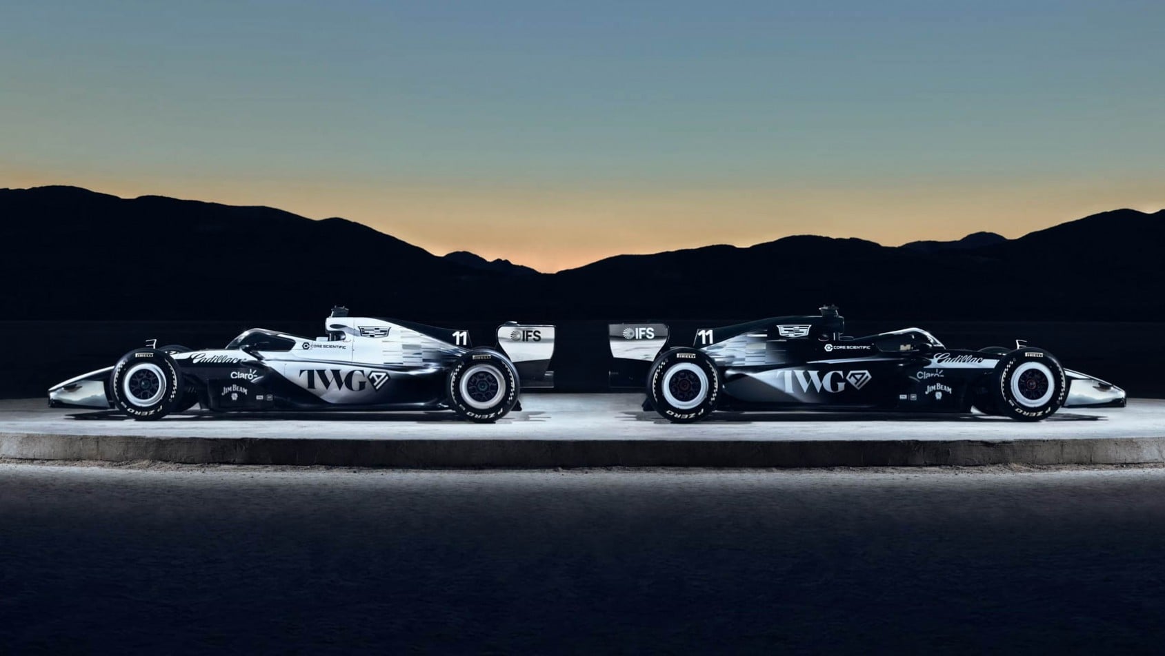 Cadillac Formula 1 Team barwy