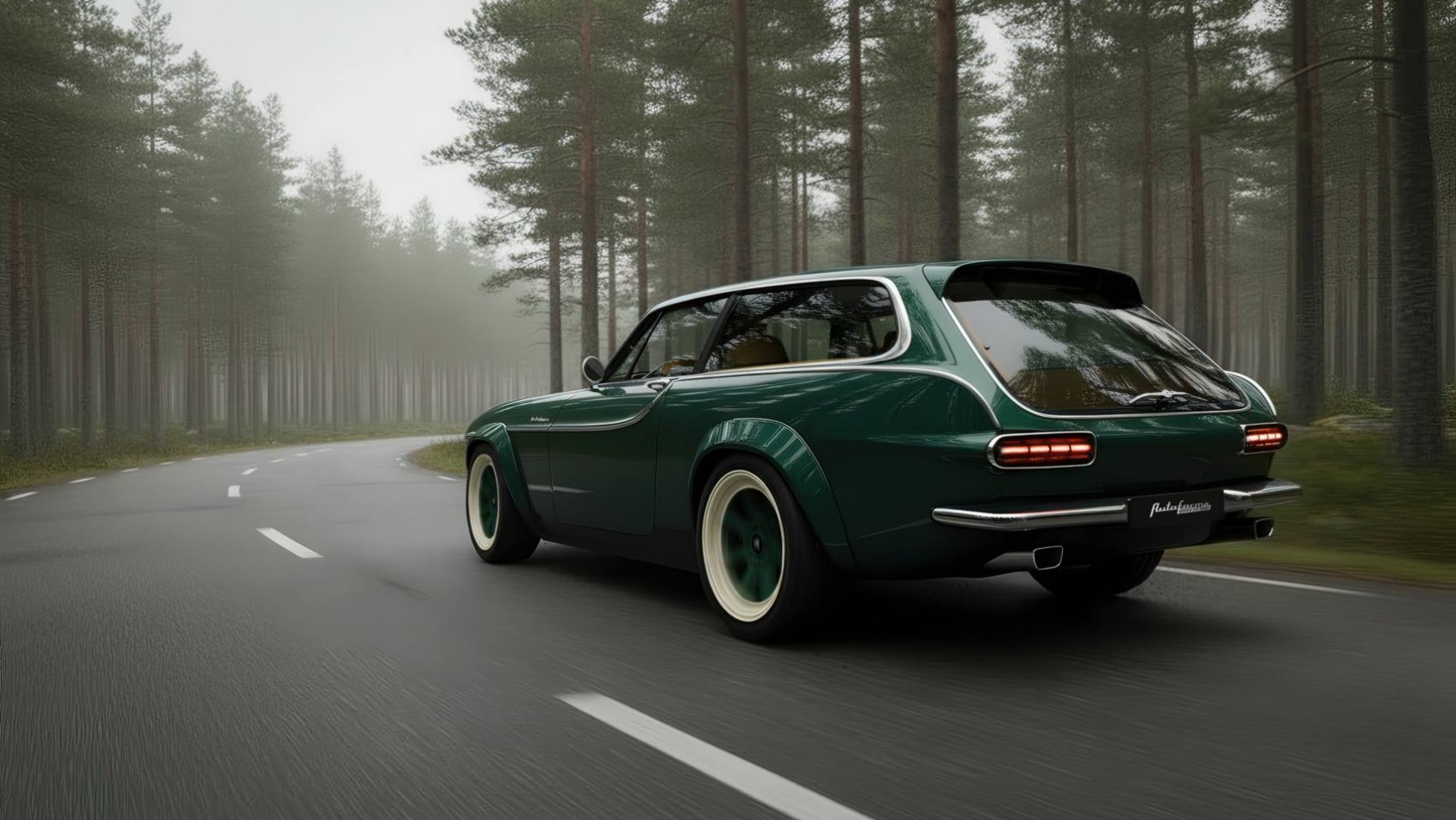 Volvo P1800 ES restomod autoforma
