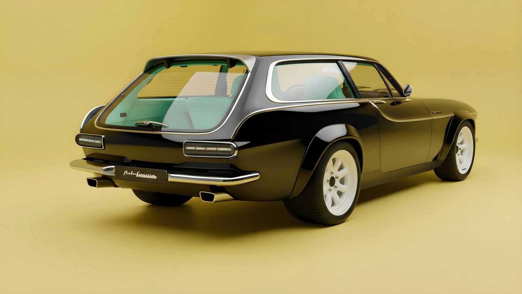 Volvo P1800 ES restomod tył