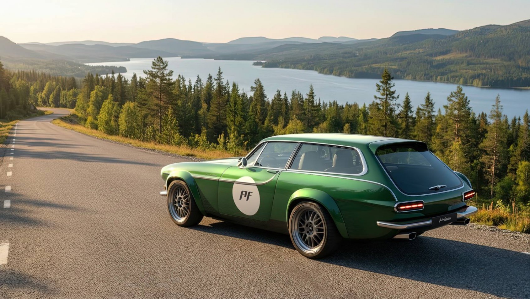 Volvo P1800 ES restomod norrsken