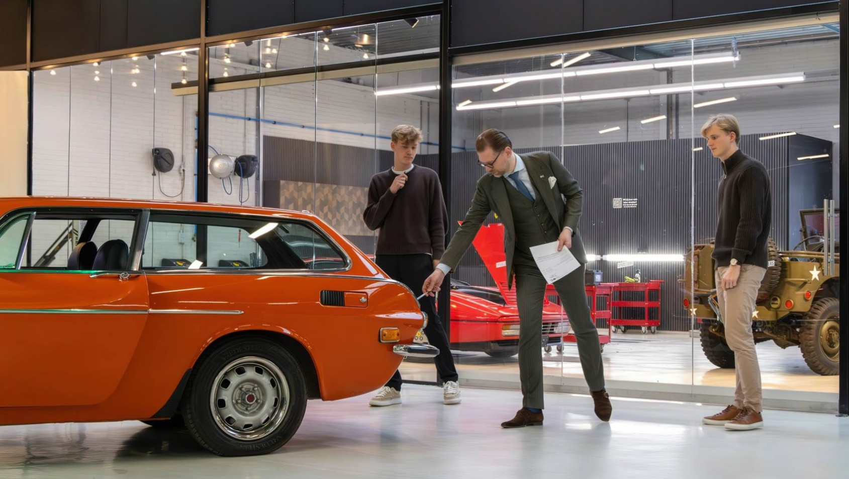 Volvo P1800 ES klasyczny