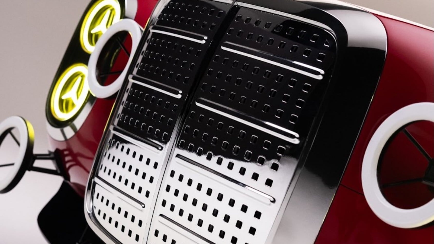 Mercedes-AMG 300 SEL Red Pig koncept grill