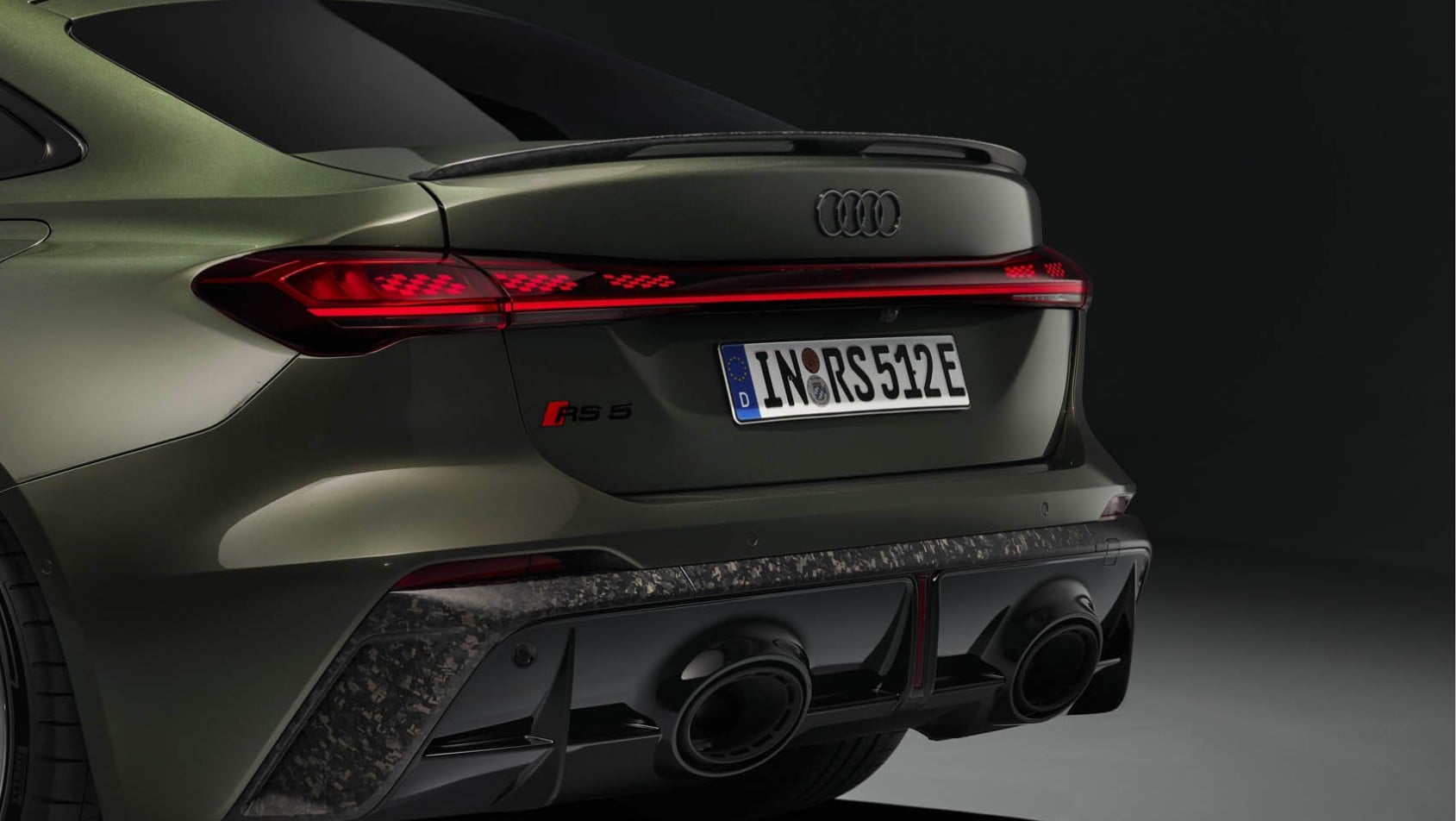 2026 Audi RS5 Sedan dyfuzor