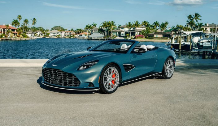 Aston Martin Vanquish Volante Wave edition prezentacja