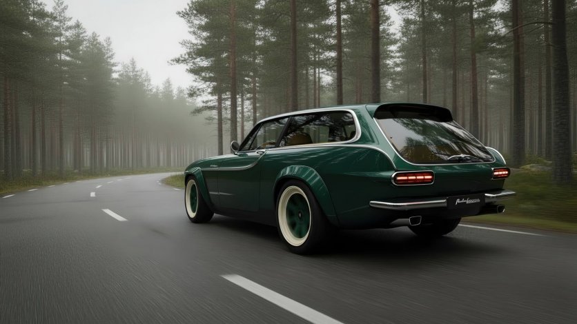 Volvo P1800 ES restomod autoforma