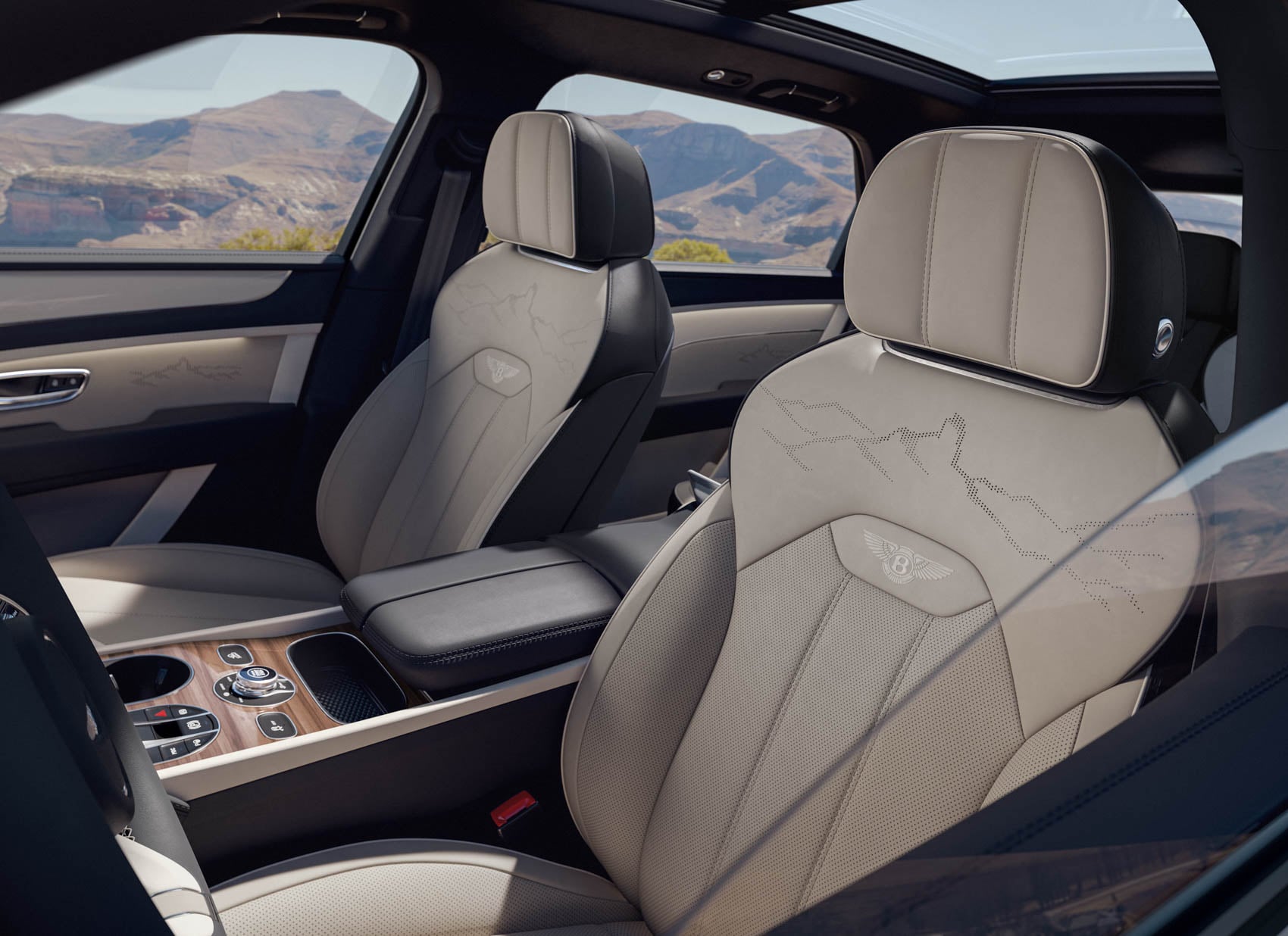 Bentley Bentayga Artenara Edition wnętrze