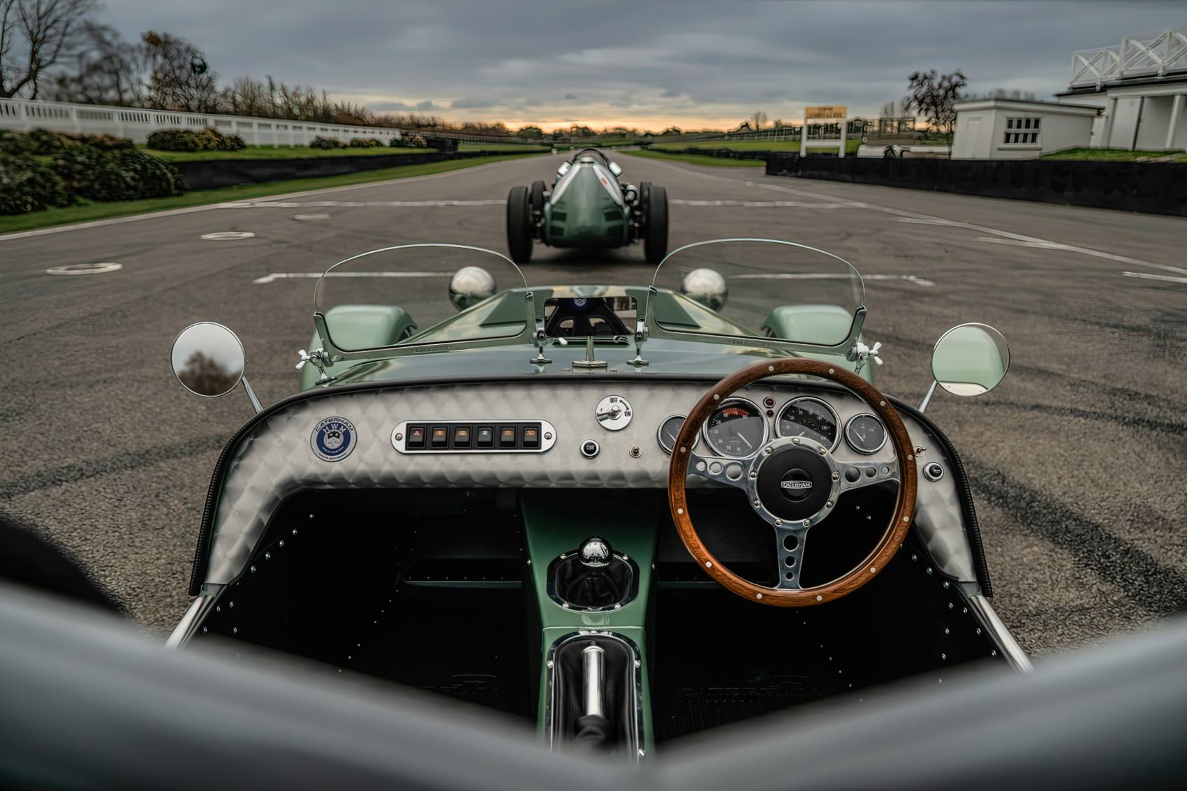 Caterham Seven HWM Edition kokpit