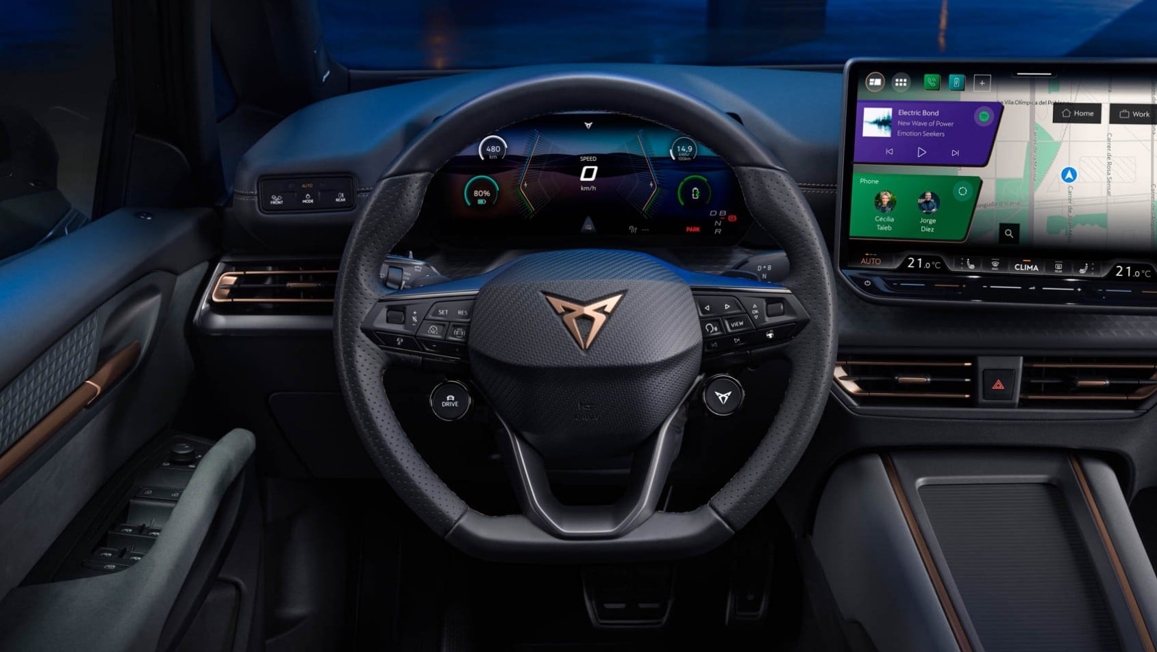 2026 Cupra Born kokpit