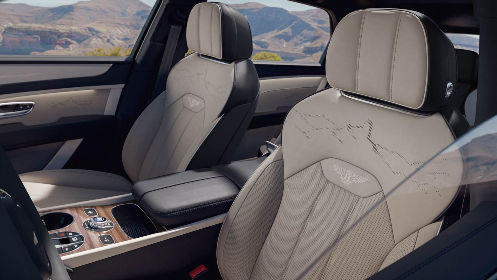 Bentley Bentayga Artenara Edition wnętrze