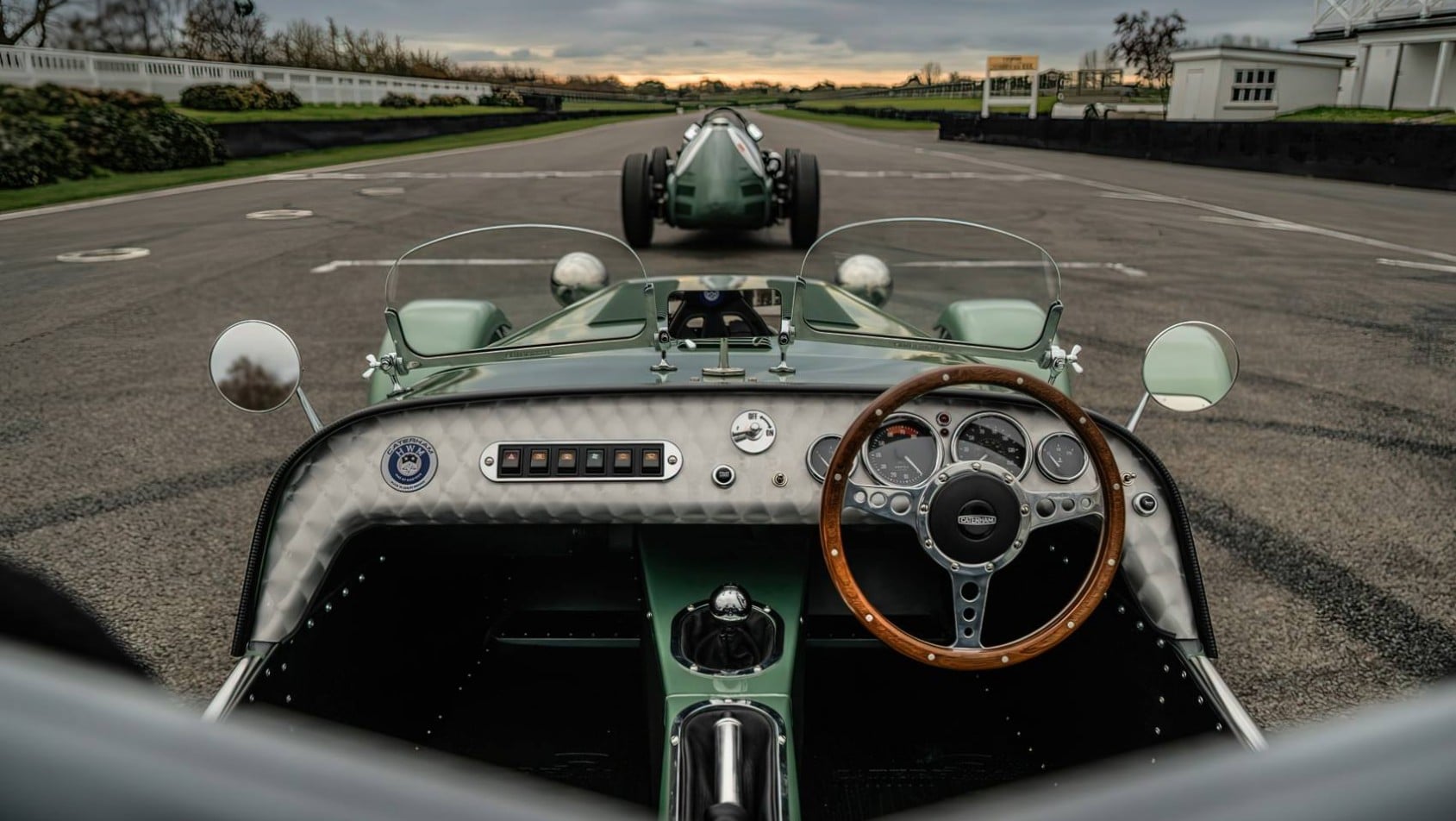 Caterham Seven HWM Edition kokpit