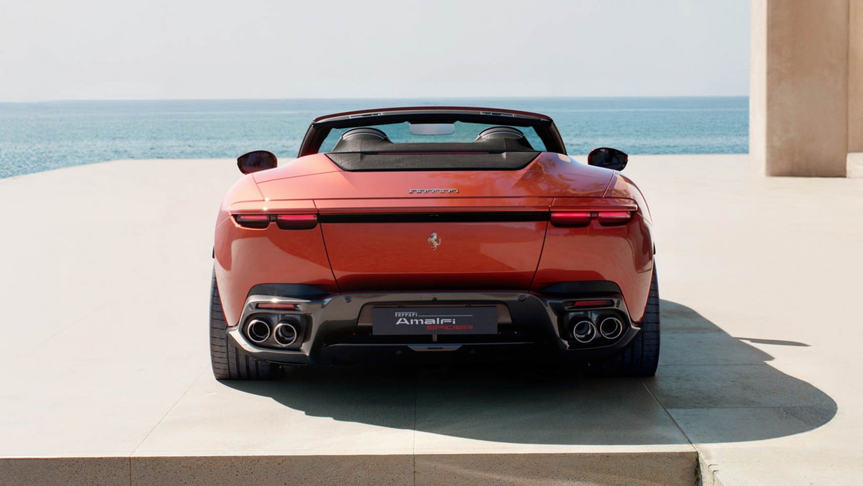 Ferrari Amalfi Spider tył