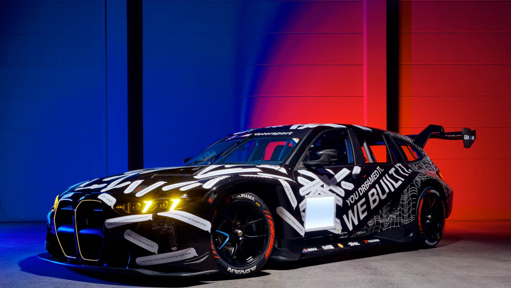 BMW M3 Touring 24H sylwetka