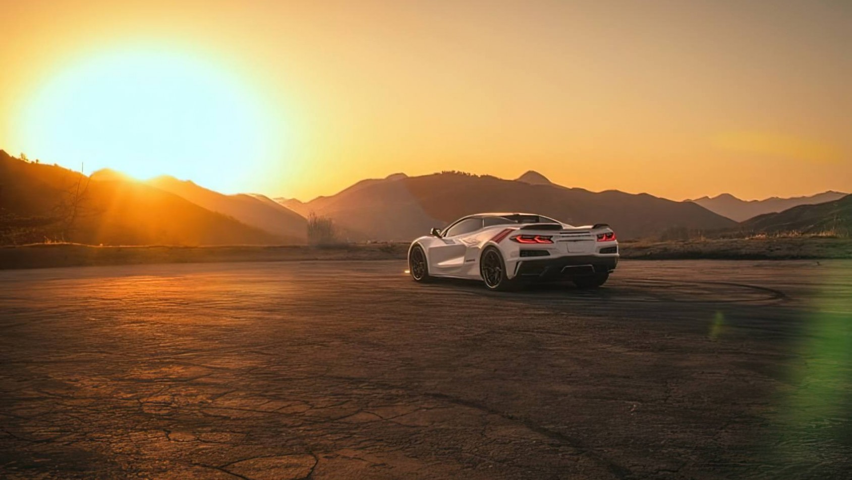 Corvette C8 Grand Sport design tył