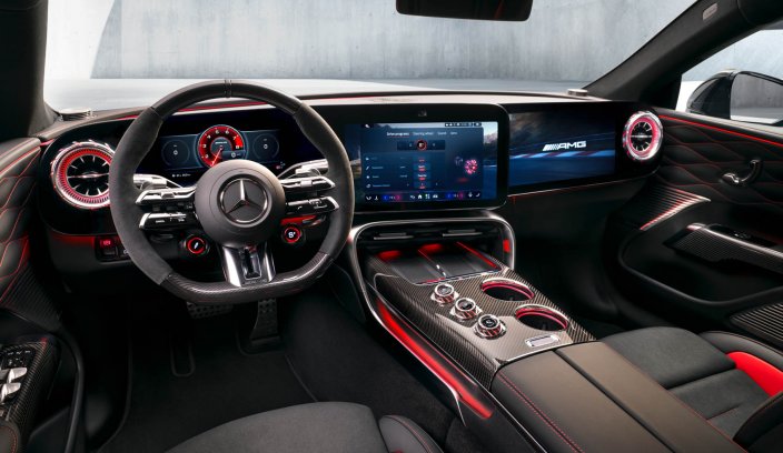 2026 Mercedes-AMG GT 4-door wnętrze