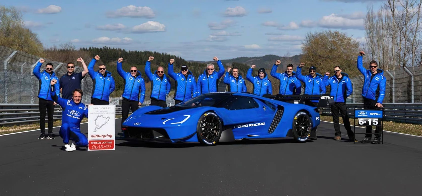 Ford GT MK IV nurburgring