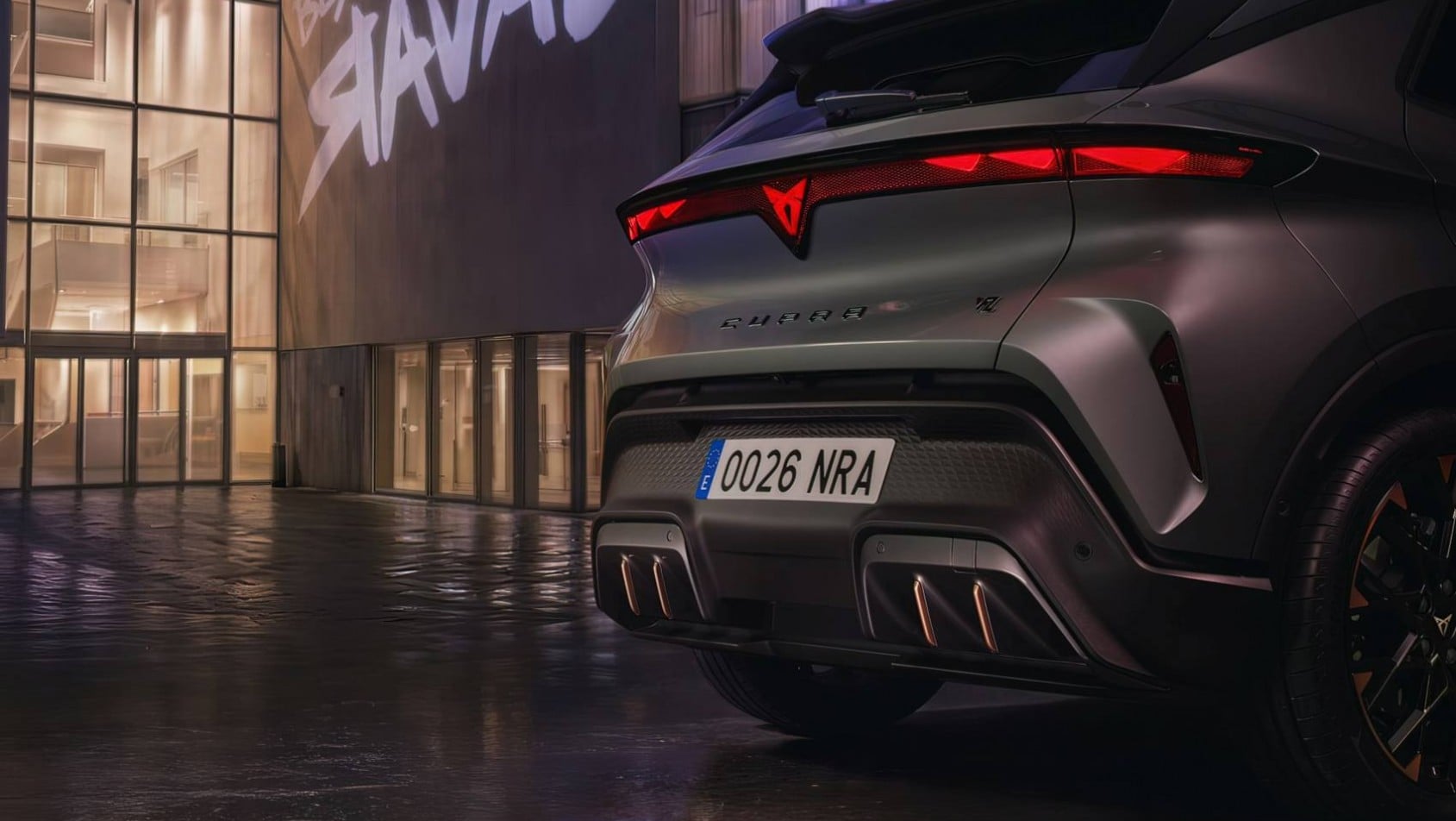 Cupra Raval detal tył