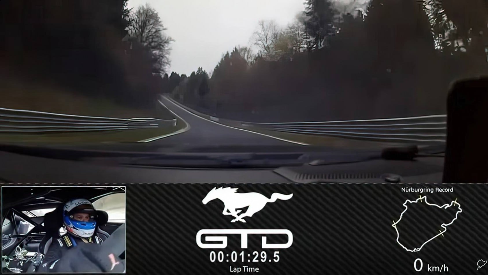 Ford Mustang GTD Competition video