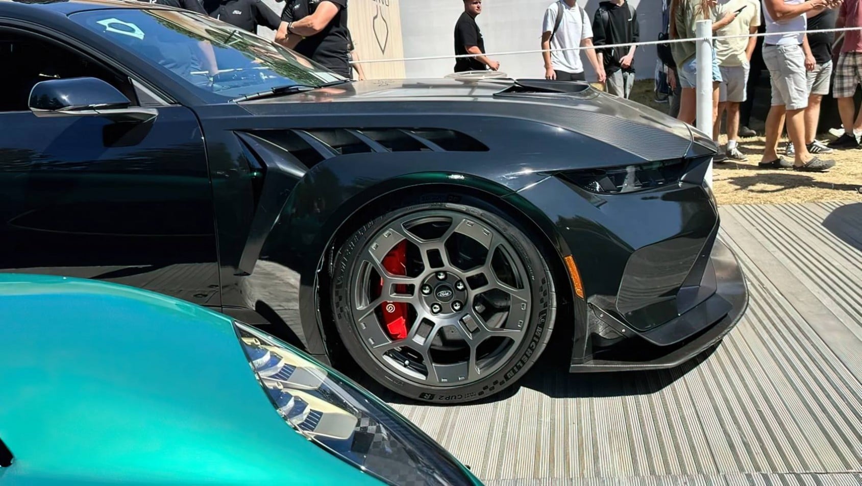 Ford Mustang GTD Competition na ringu