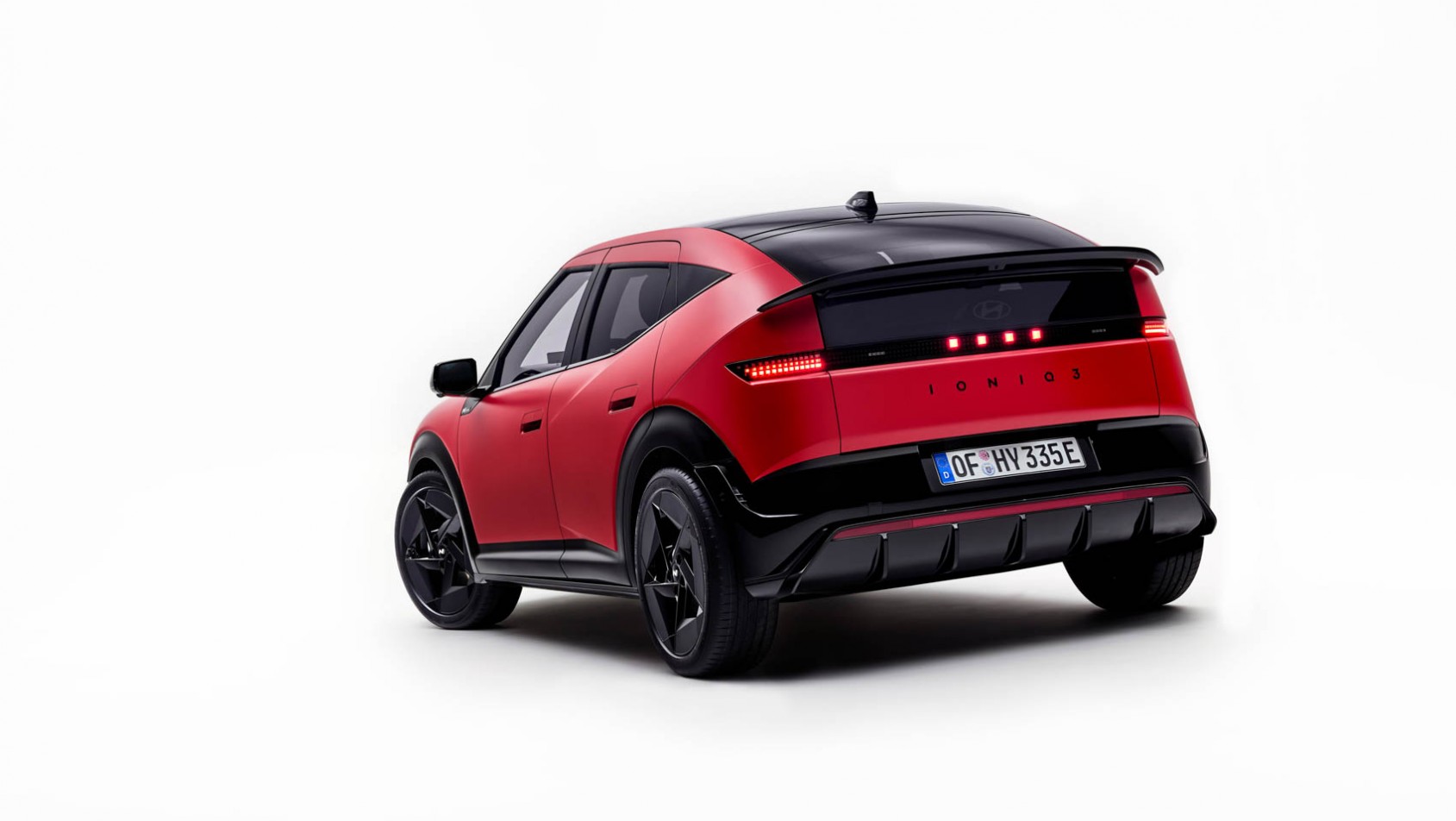 Hyundai Ioniq 3 spoiler