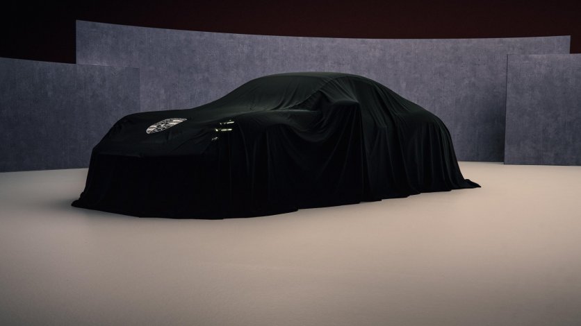 Porsche 911 992.2 Speedster spyshot