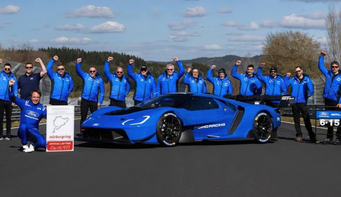 Ford GT MK IV nurburgring