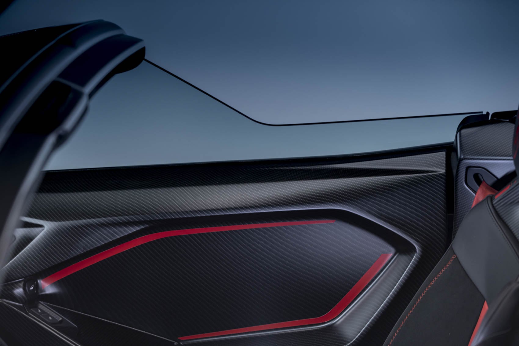 Lamborghini Fenomeno Roadster detal wnętrza