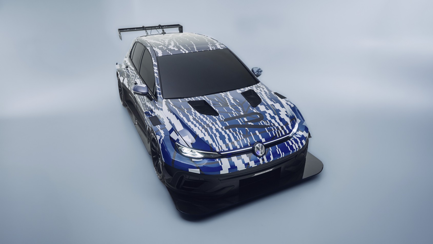 Volkswagen Golf R 24H aerodynamika