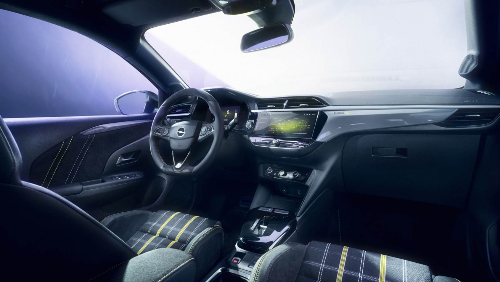 Opel Corsa GSE wnętrze
