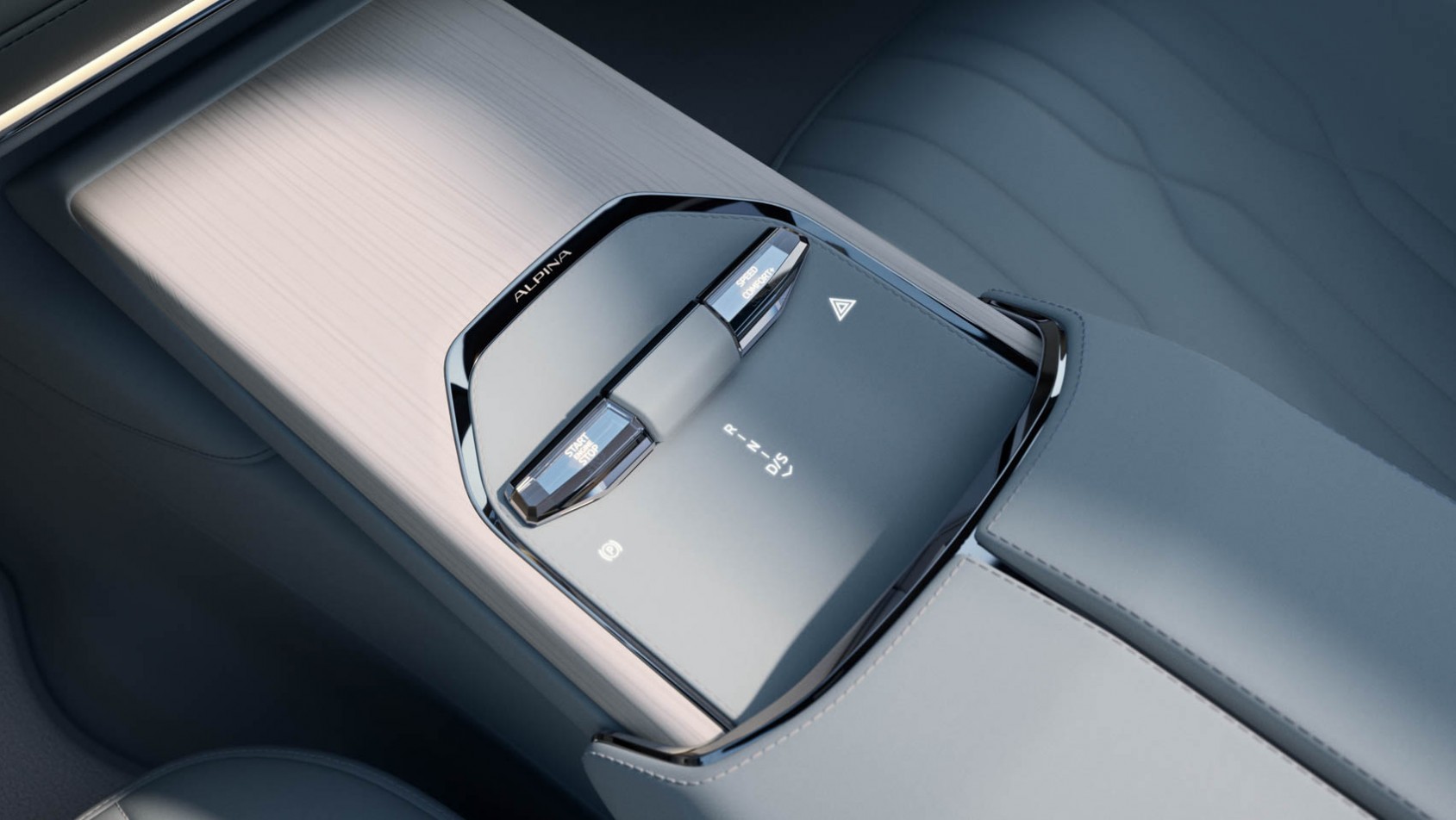 Vision BMW Alpina detal wnętrza