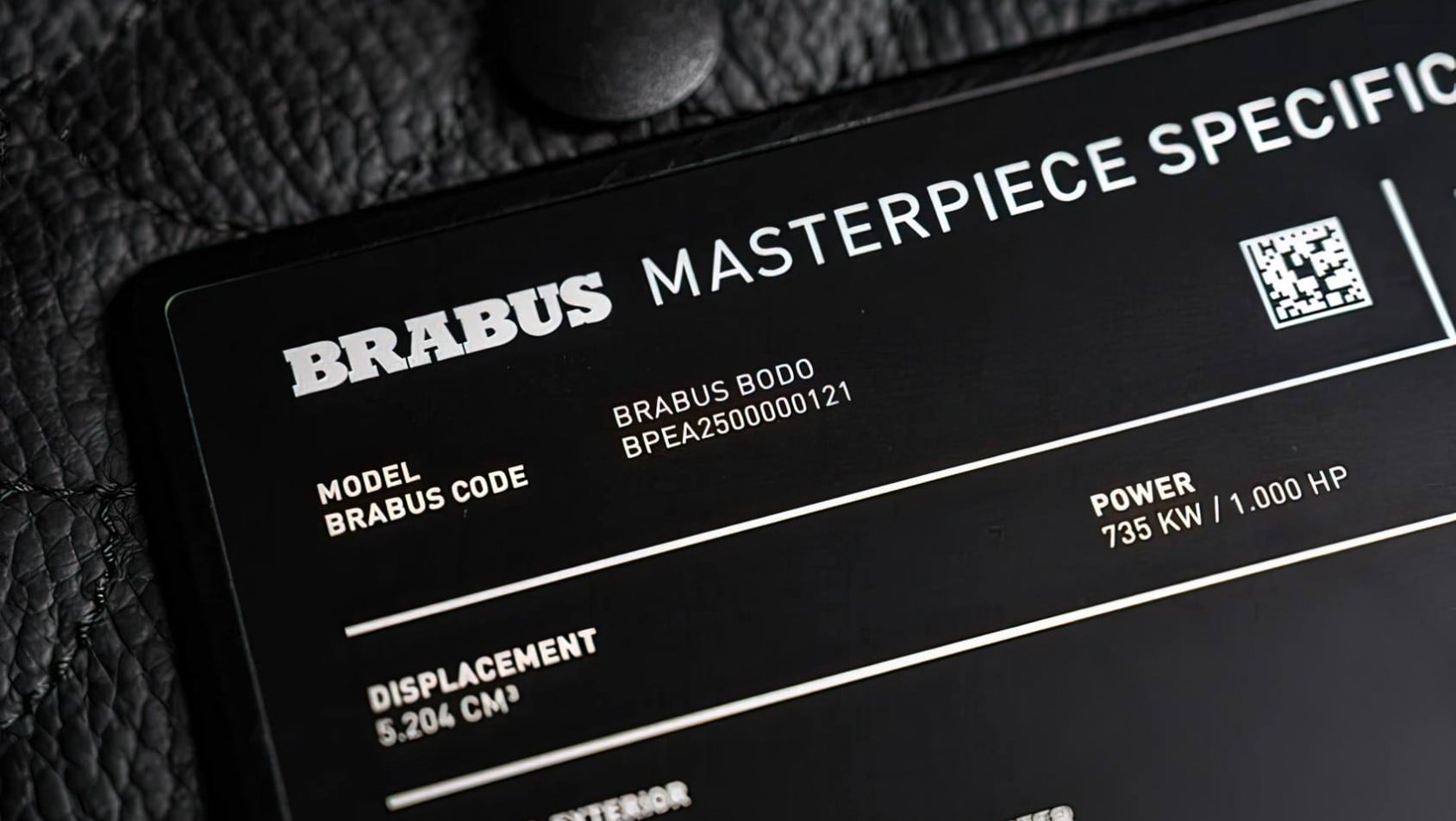 Brabus Bodo detal