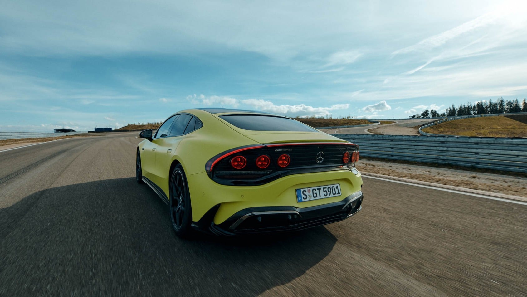 Mercedes-AMG GT 4-door Coupe tył